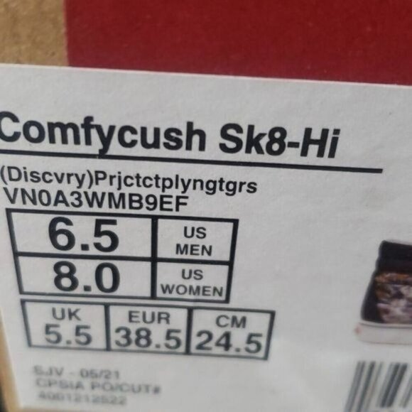 New Vans Sk8 Hi High Top Sneakers Unisex Discovery Cats Project Comfortable - Picture 11 of 11